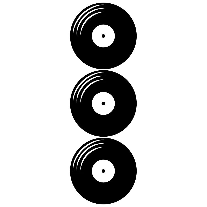 3 disques vinyles