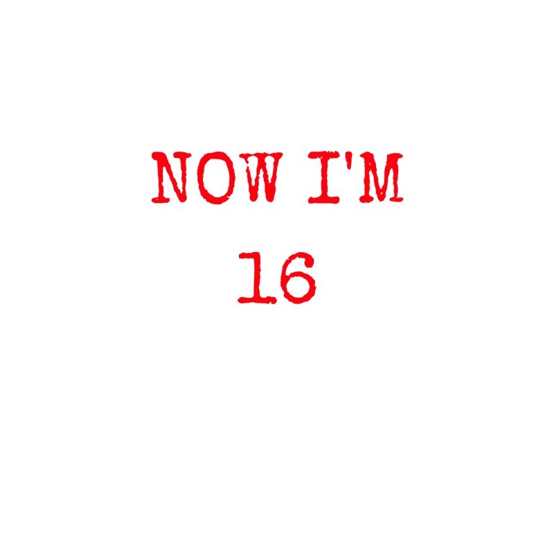 Now I'm 16 / Geburtstags Geschenkidee