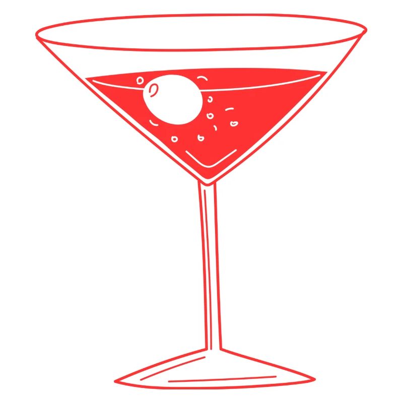 Olive im Martini