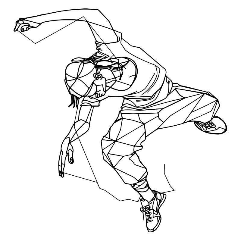 Breakdancer Sketch