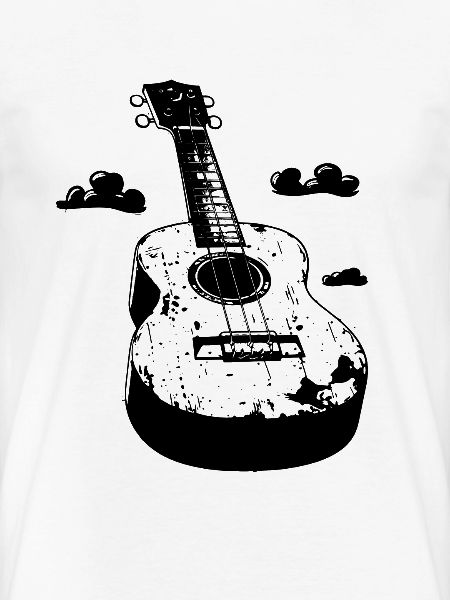 Ukulele Comic-Stil