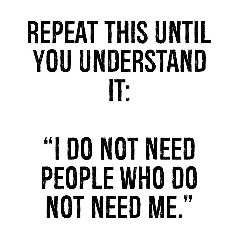 repeat this until you understand it I do not ne