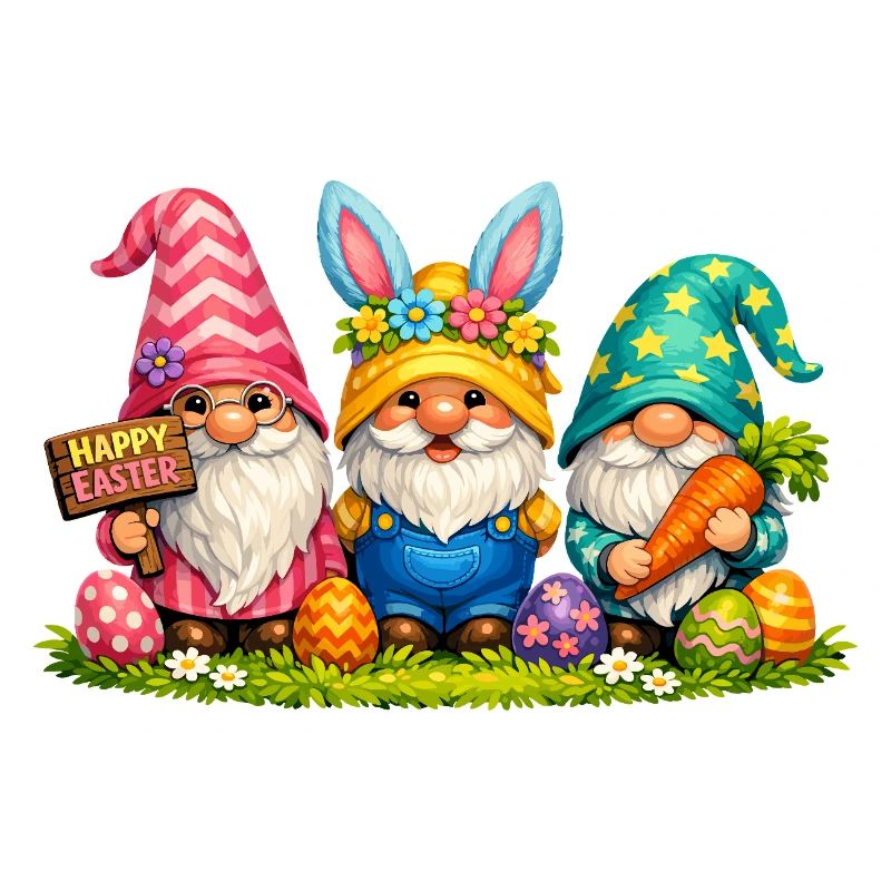 Easter Funny Gnomes Gnomes Easter Outfit