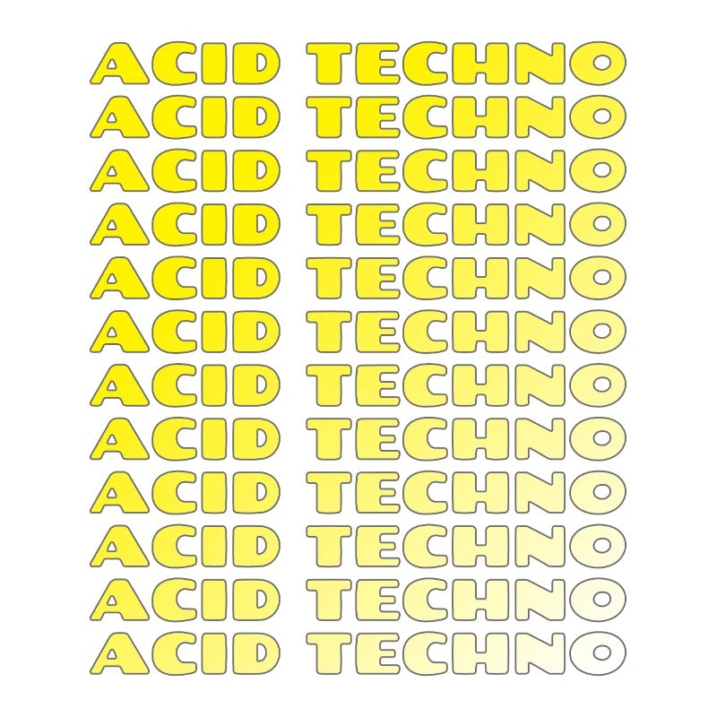 Acid Techno Repeat Neon