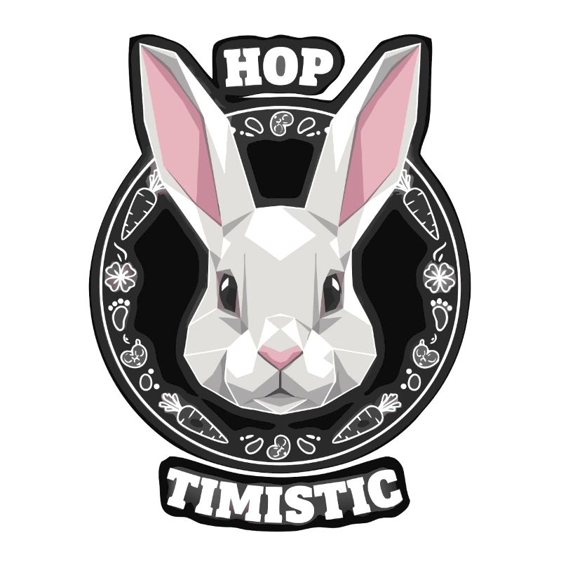 Bunny Hoptimistic Easter Rabbit