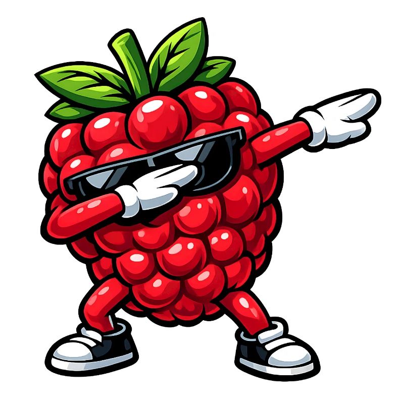 Dabbing Raspberry
