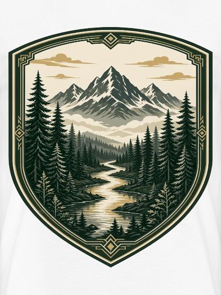 Waldberge Schild-Design