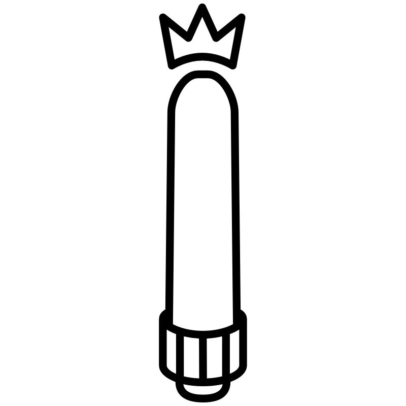 Dildo mit Krone
