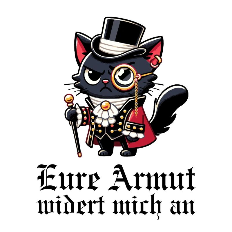 Eure Armut widert mich an – Snob-Katze