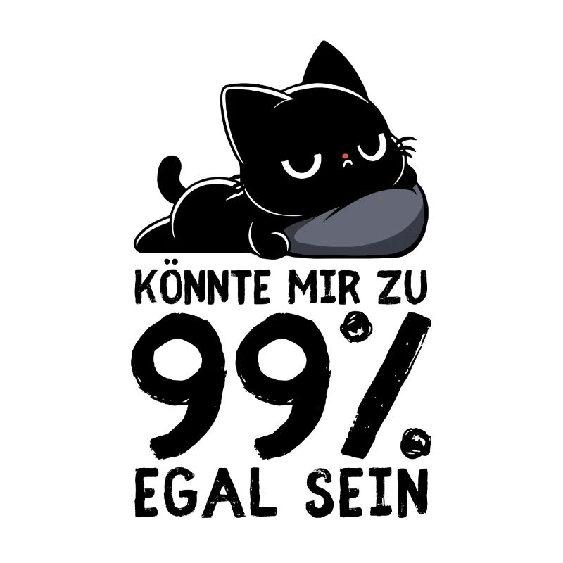 99 % Egal – Chillende Katze Null Interesse