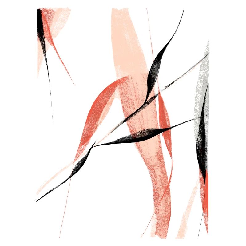 Abstract willow branches