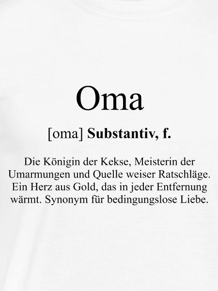 Oma Definition Dictionary