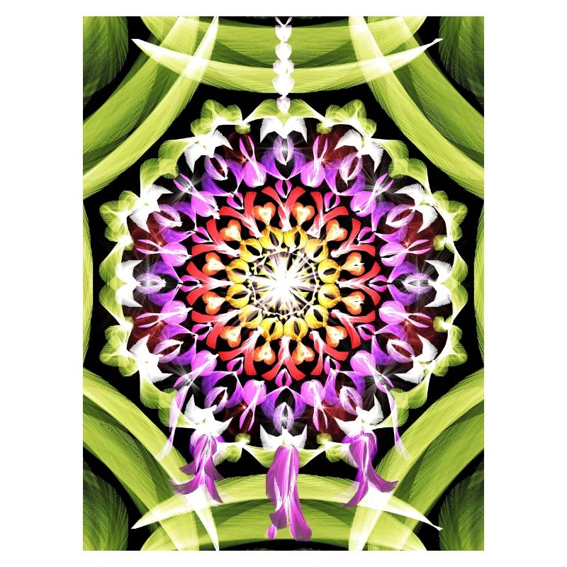 Traumfänger Blütenmandala