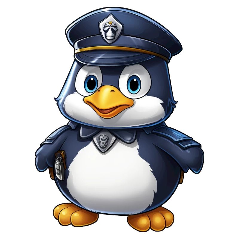 Penguin Policeman