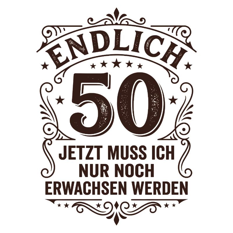 Finally 50th birthday - only growing up