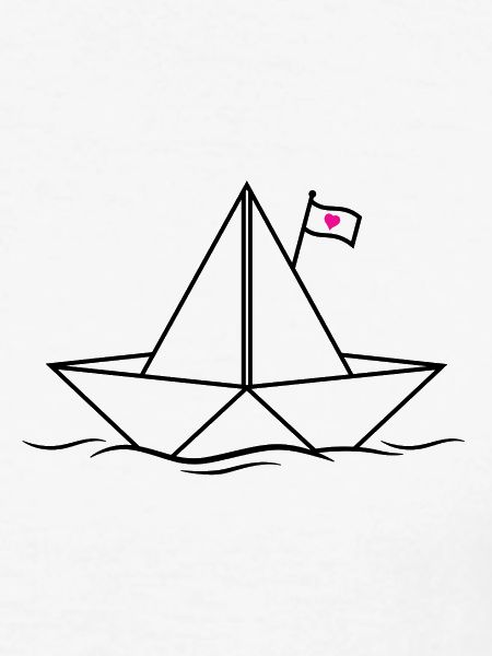 Papierschiff Papierboot 