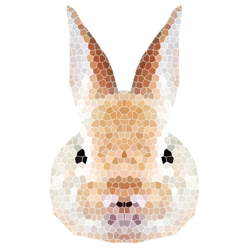 Rabbit Polygon – Low Poly