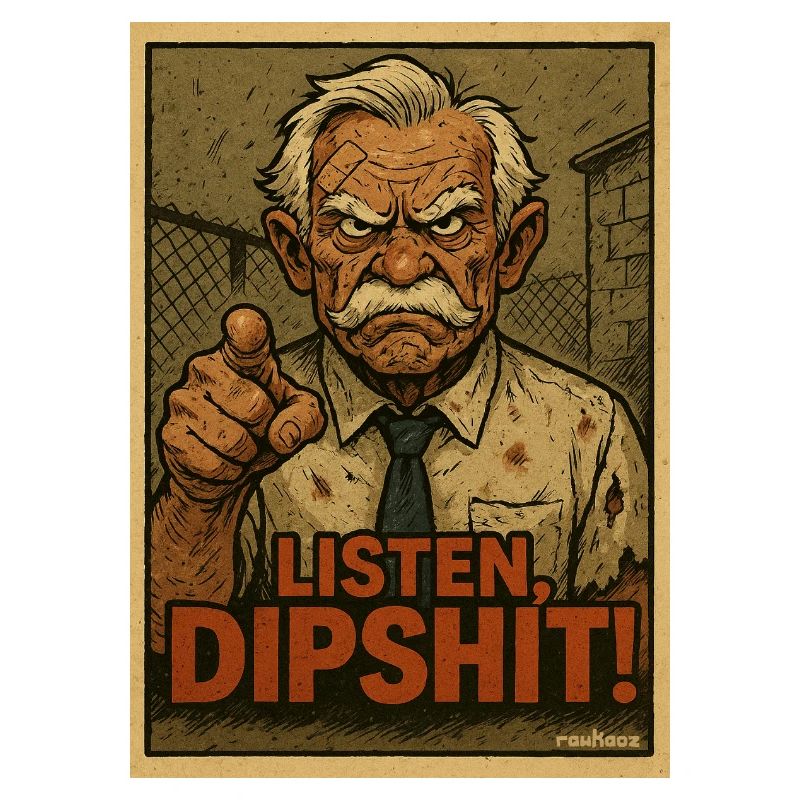 Listes, merde ! Papy cool