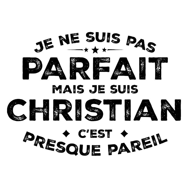 Christian Ein Name, eine Haltung Humor Chris
