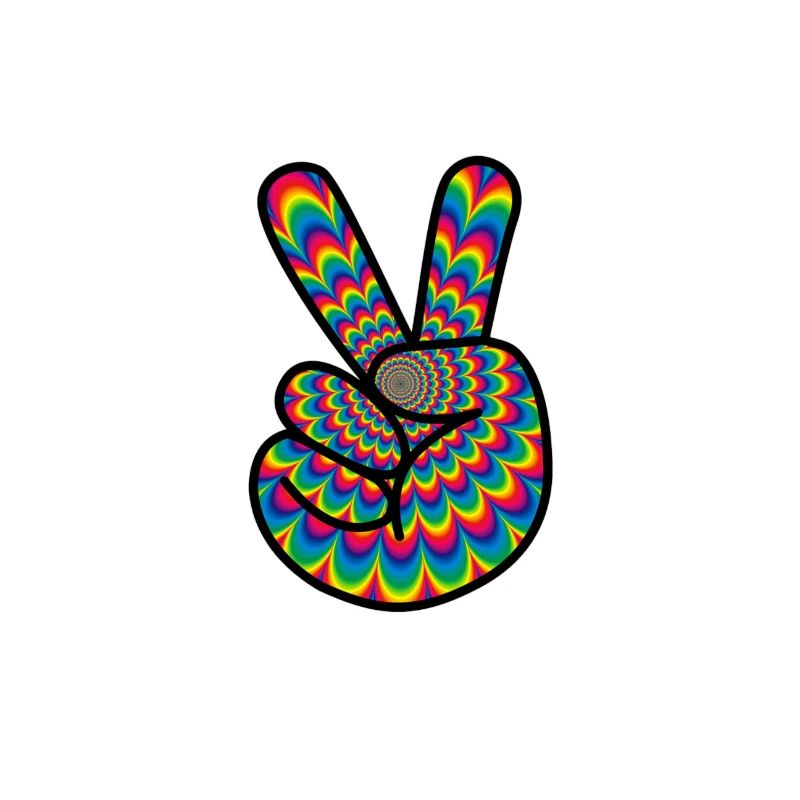 Psychedelic Acid Peace Gift