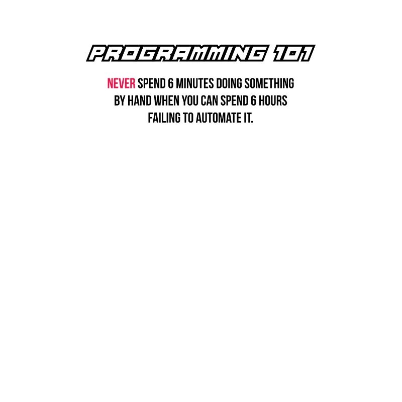 Automatisation drôle, programmation, informatique