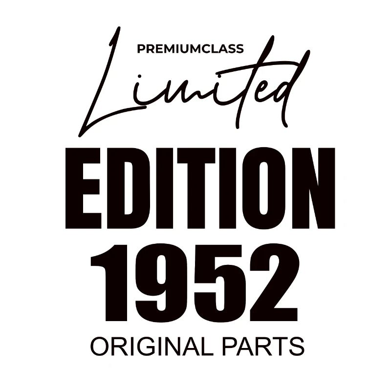 Édition limitée 1952