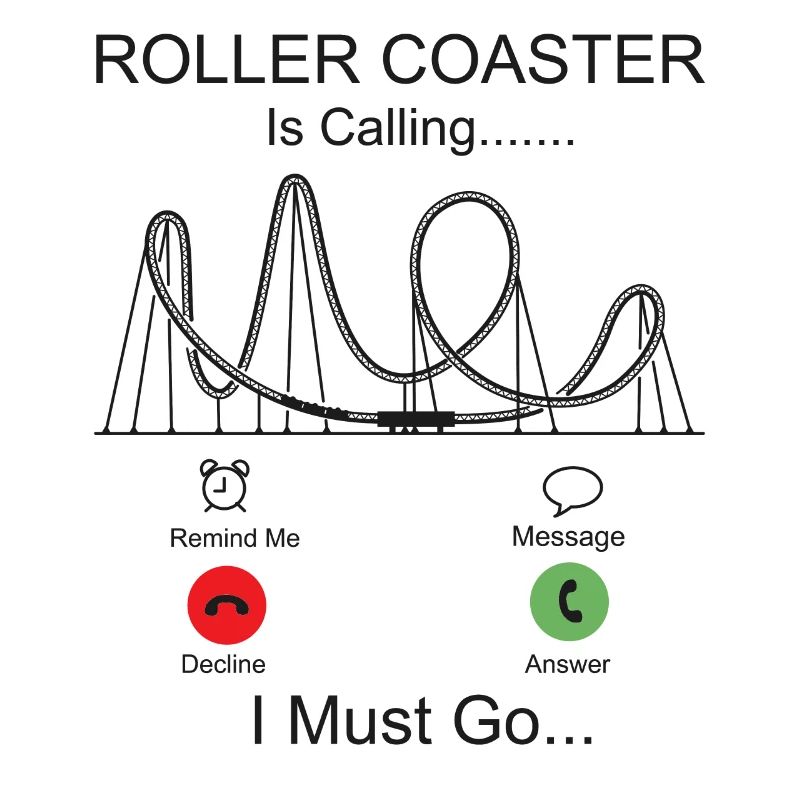 Affichage du téléphone Roller Coaster