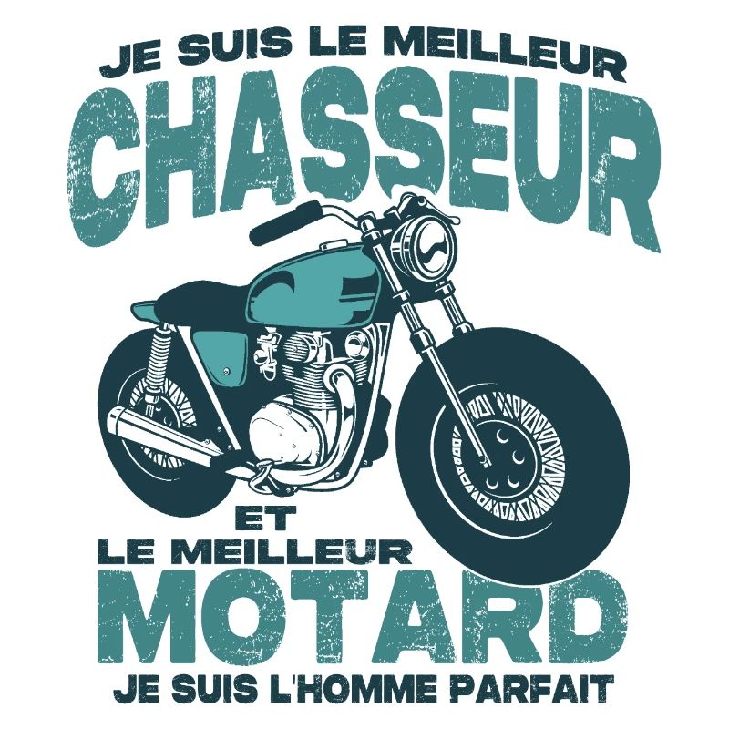 Le meilleur motard et le meilleur chasseur