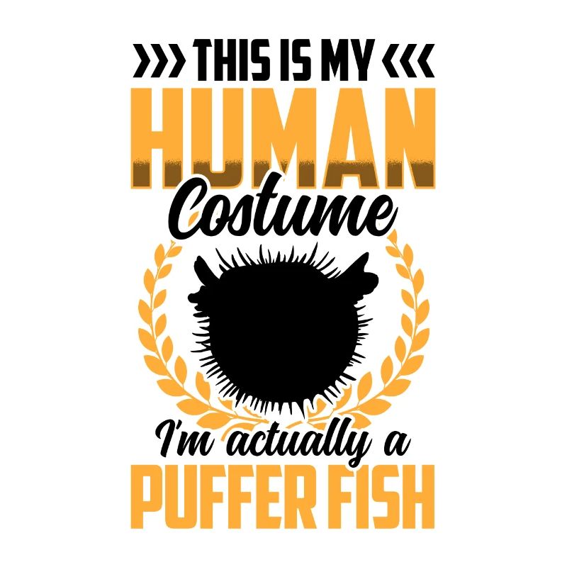 Nur ein Kugelfisch Kostüm Riesenkugelfisch