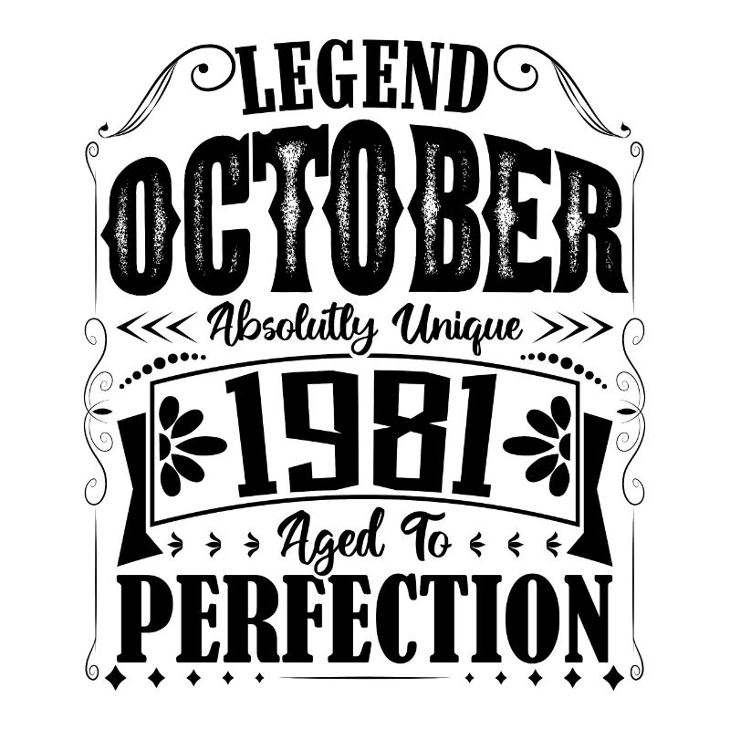 October 1981. October 1981 Birthday Gift.