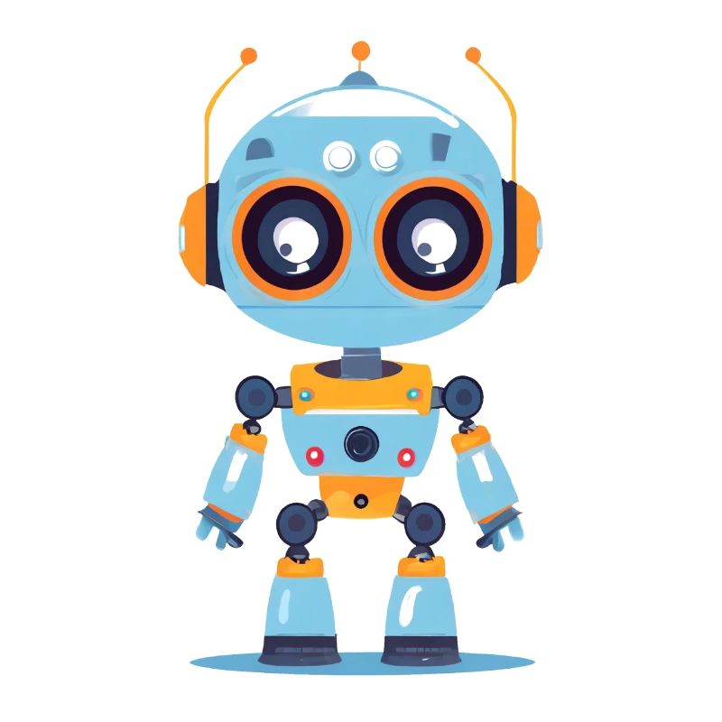 A cute robot