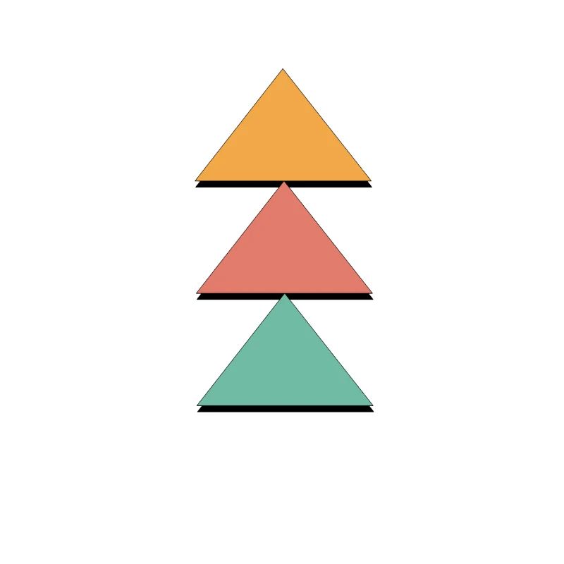 Triangle coloré