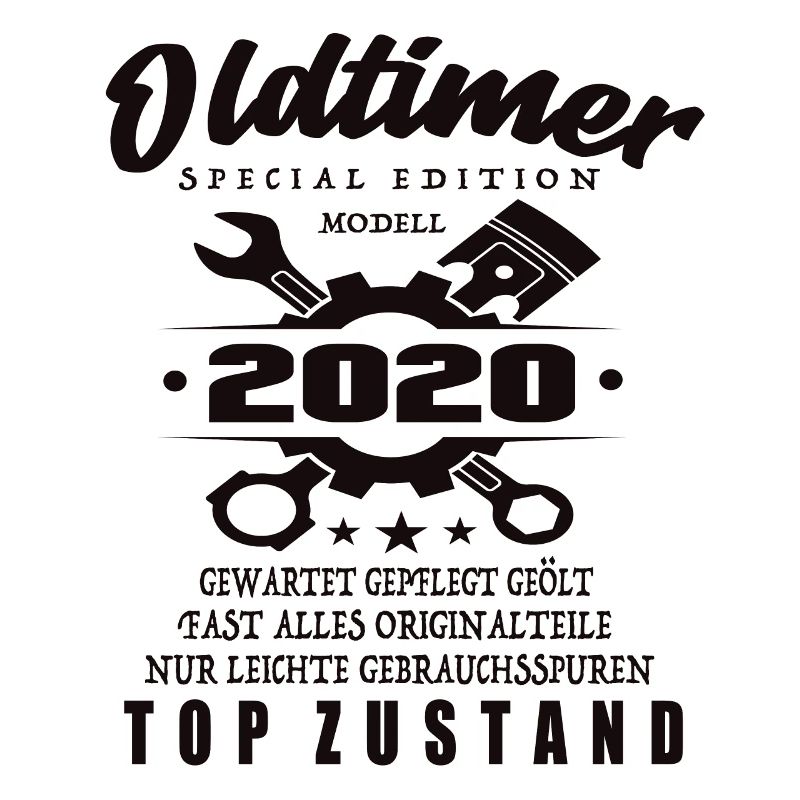 Oldtimer Special Edition Model 2020 Birthday