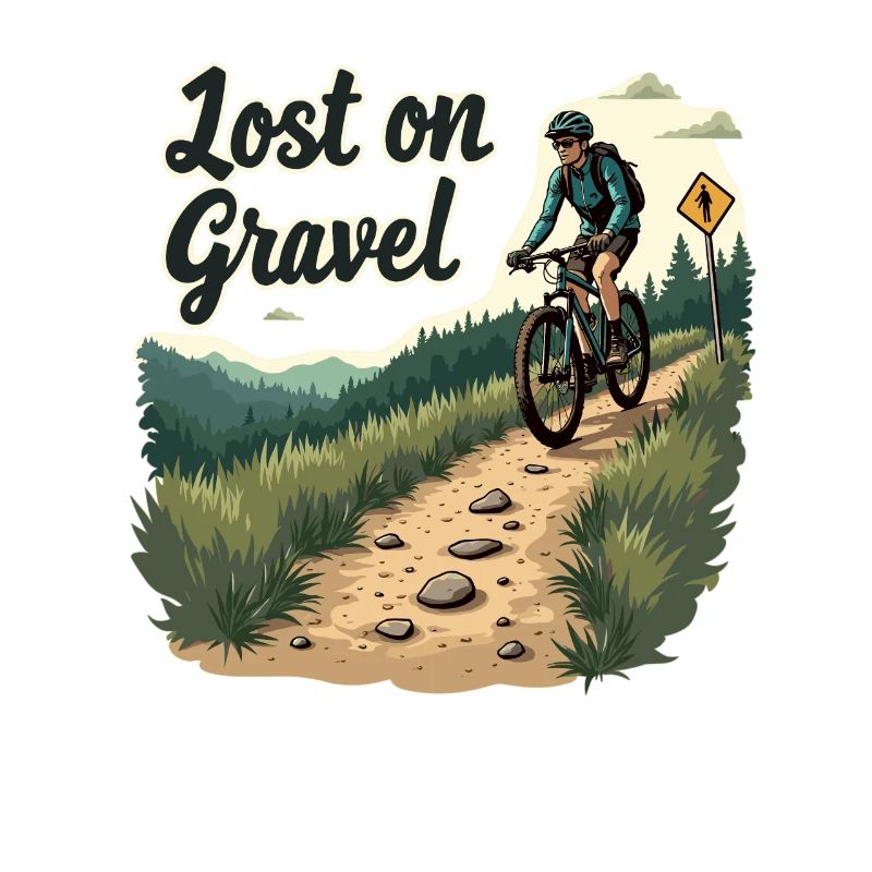 Perdu sur le gravier Vélo de gravier Vélos de gravier
