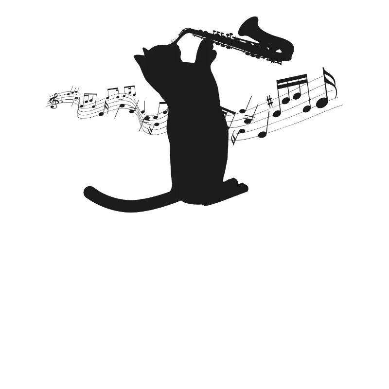 Saxophone Cat