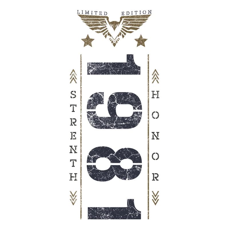 Edition Limitée 1981 Anniversaire Force et Honneur