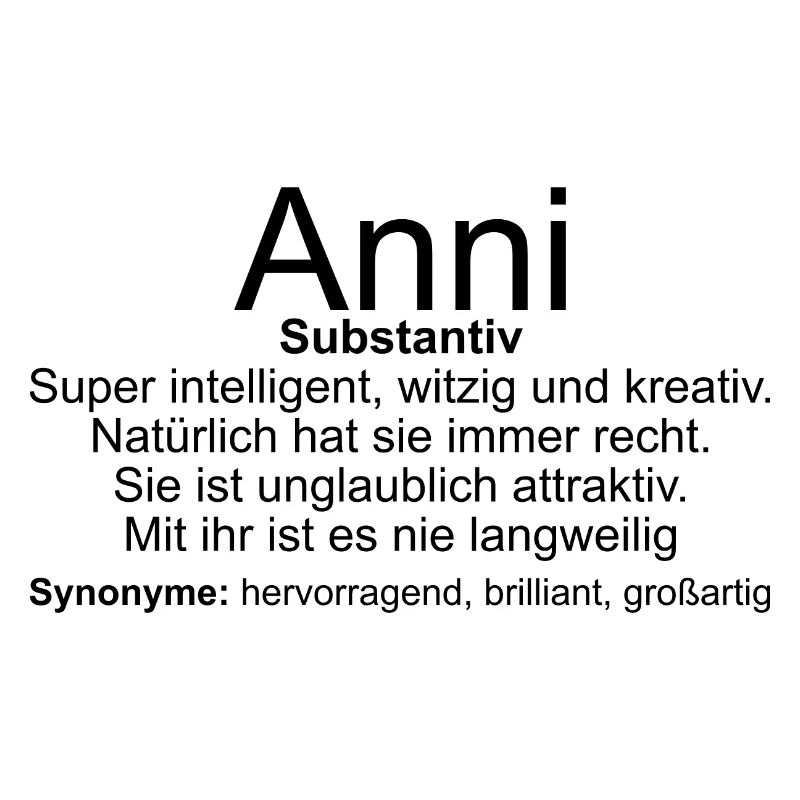 Name Definition Anni