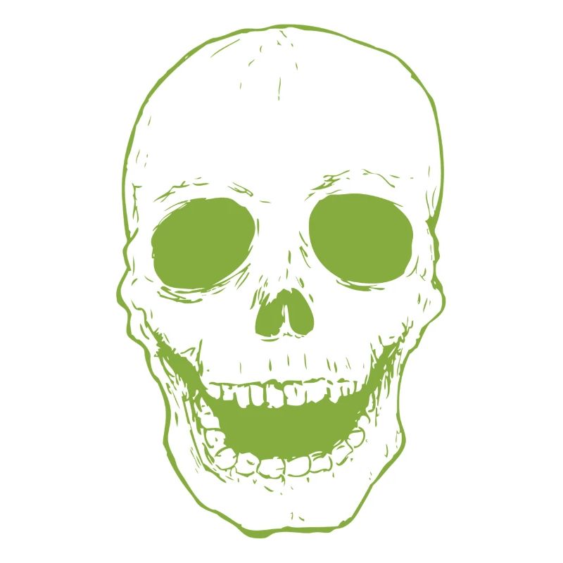 Crâne vert
