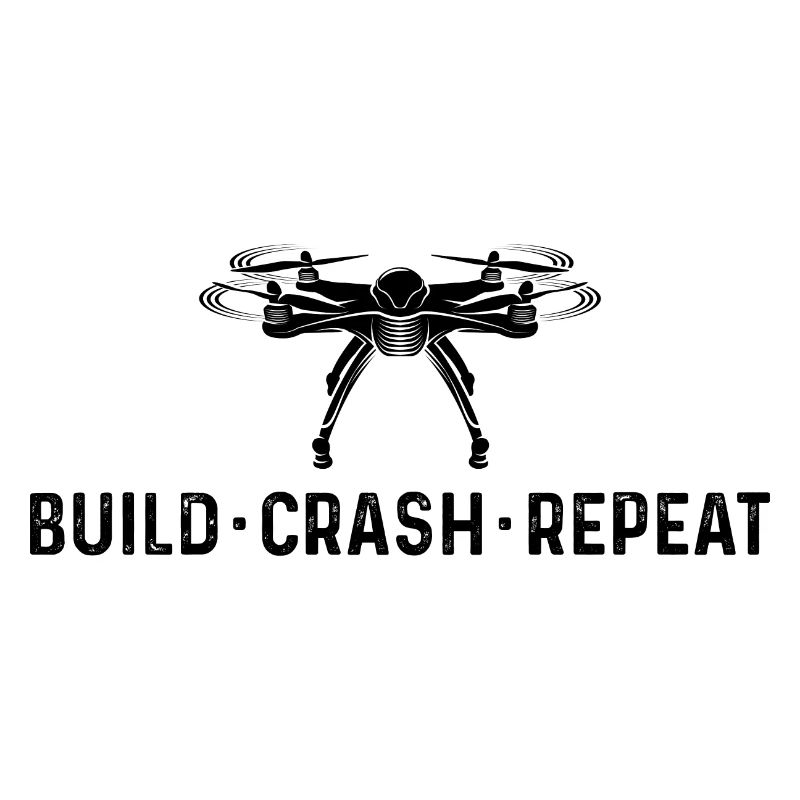 Build Crash Repeat Drone Flying RC Quadcopter Pilo