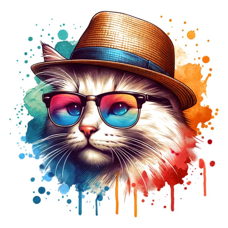 Chat drôle de chats