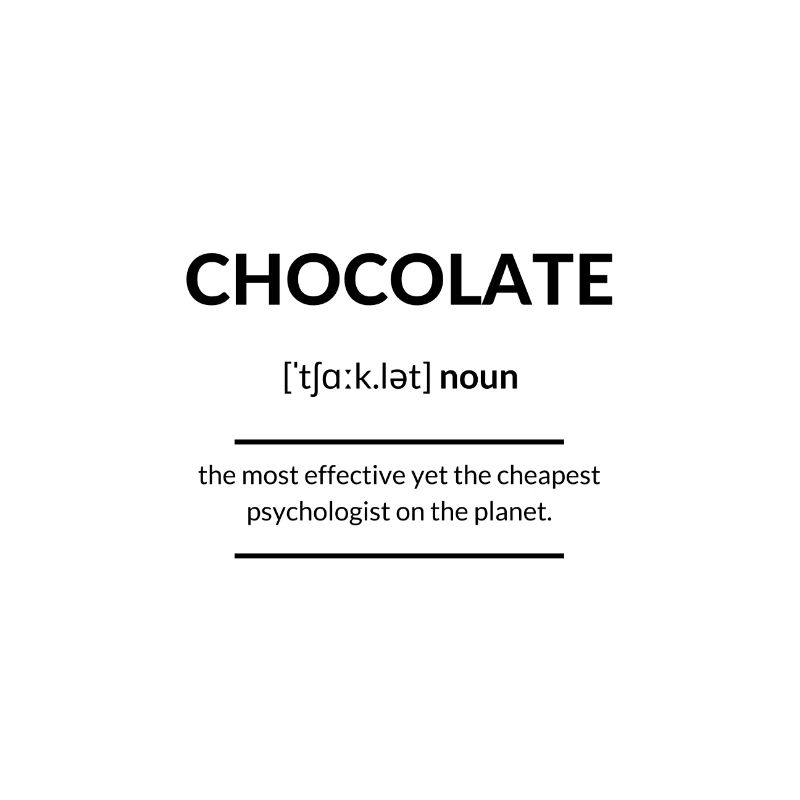 Dictionnaire de définition du chocolat