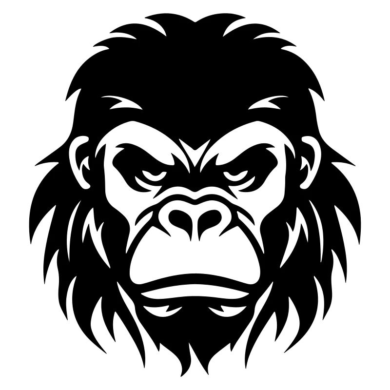 Gorilla Head