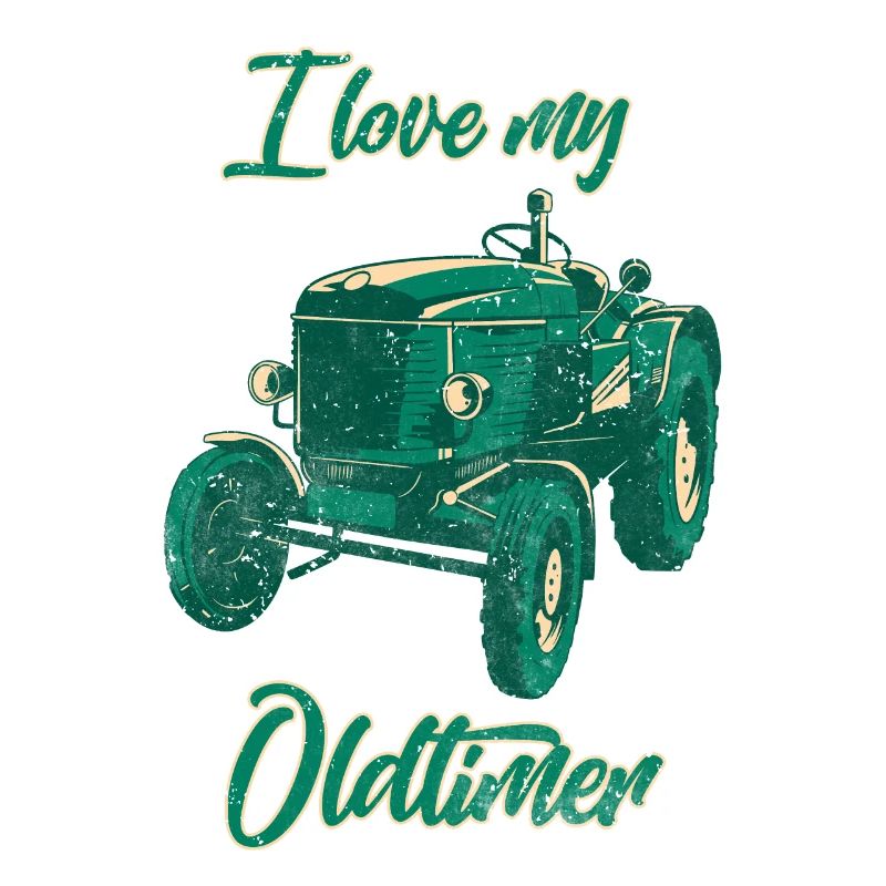 I love my Oldtimer Traktor