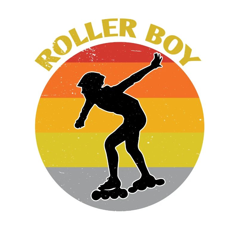 Roller Boy Retro Roller Skates Inline Skating Skat