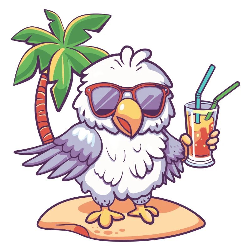 Eagle Summer Beach Comic