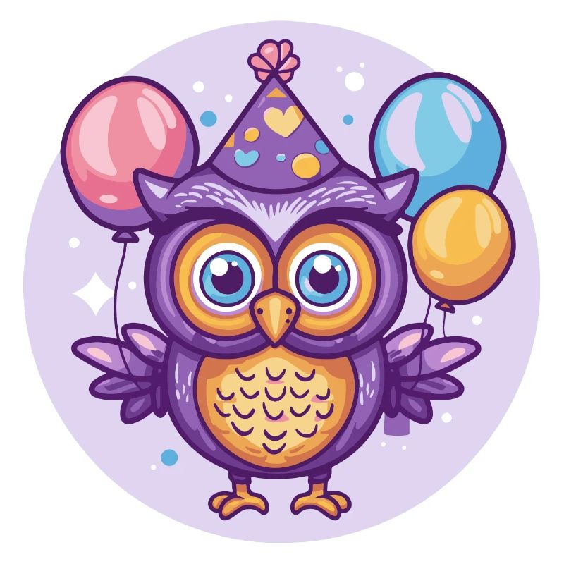 Eule Geburtstag Comic