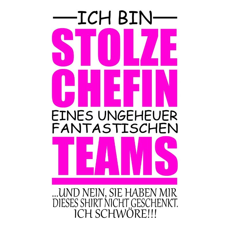 lustiges Chefin Geschenk stolze Chefin Idee