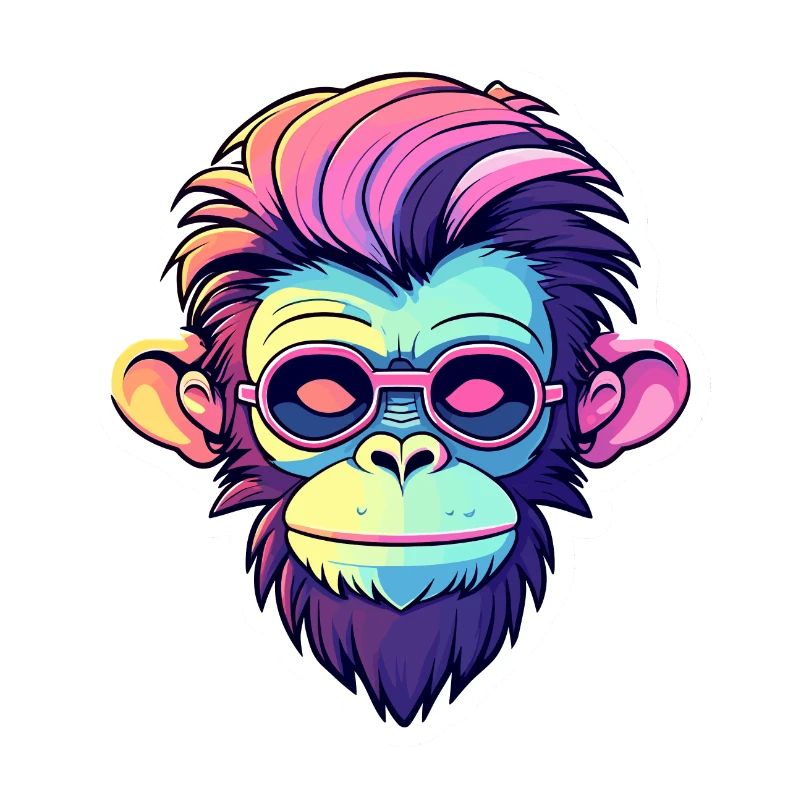 Affe Illustration