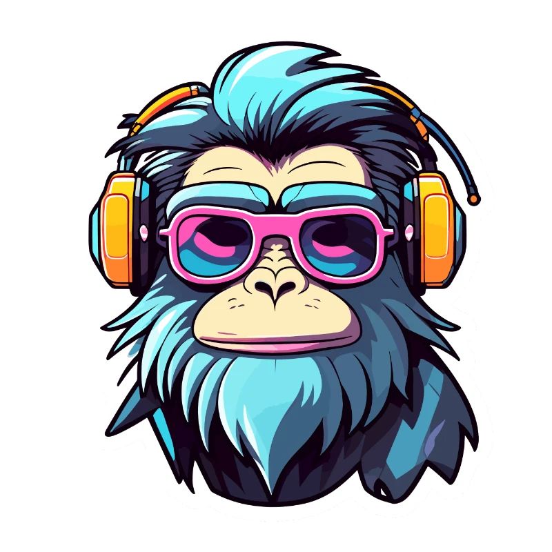 Affe Illustration