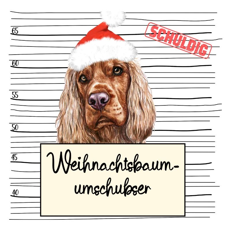 Weihnachtsbaum Umschubser Englischer Cocker Spanie